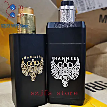 2019 Hammer of God V3 Box Mod Electronic Cigarette Vape Mech RDA RTA RDTA KitMechanical ModHuge Power for fit 4*21700 Battery
2019 Hammer of God V3 Box Mod Electronic Cigarette Vape Mech RDA RTA RDTA KitMechanical ModHuge Power for fit 4*21700 Battery