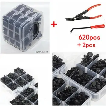 620Pcs Boxed Buckle 16 Kinds Of Car Bumper Repair Kit Fasteners Expansion Screw Clip Buckle Snap Accessories
620Pcs Boxed Buckle 16 Kinds Of Car Bumper Repair Kit Fasteners Expansion Screw Clip Buckle Snap Accessories