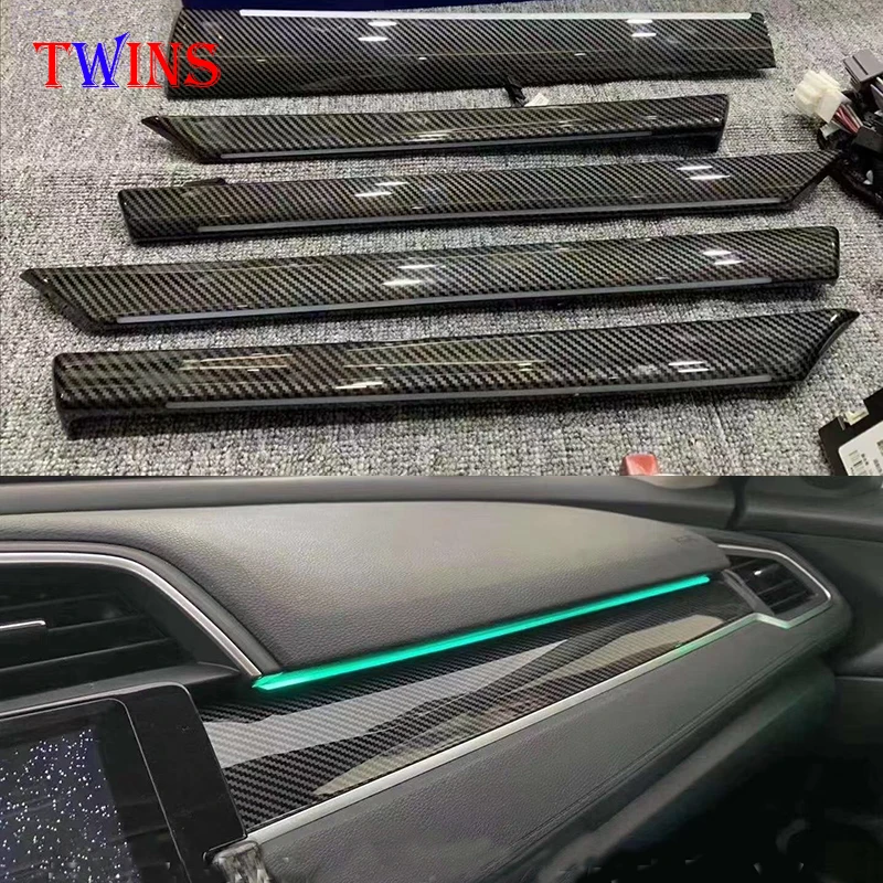 For Honda Civic 2016 2017 2019 Atmosphere Light LED Footwell Central control lamp Carbon Style Full car Ambient Lamp
For Honda Civic 2016 2017 2019 Atmosphere Light LED Footwell Central control lamp Carbon Style Full car Ambient Lamp