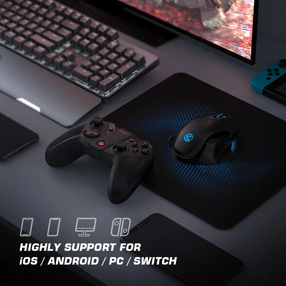 GameSir G4 Pro Bluetooth игровой контроллер 2 4 ГГц Беспроводной игрового контроллера