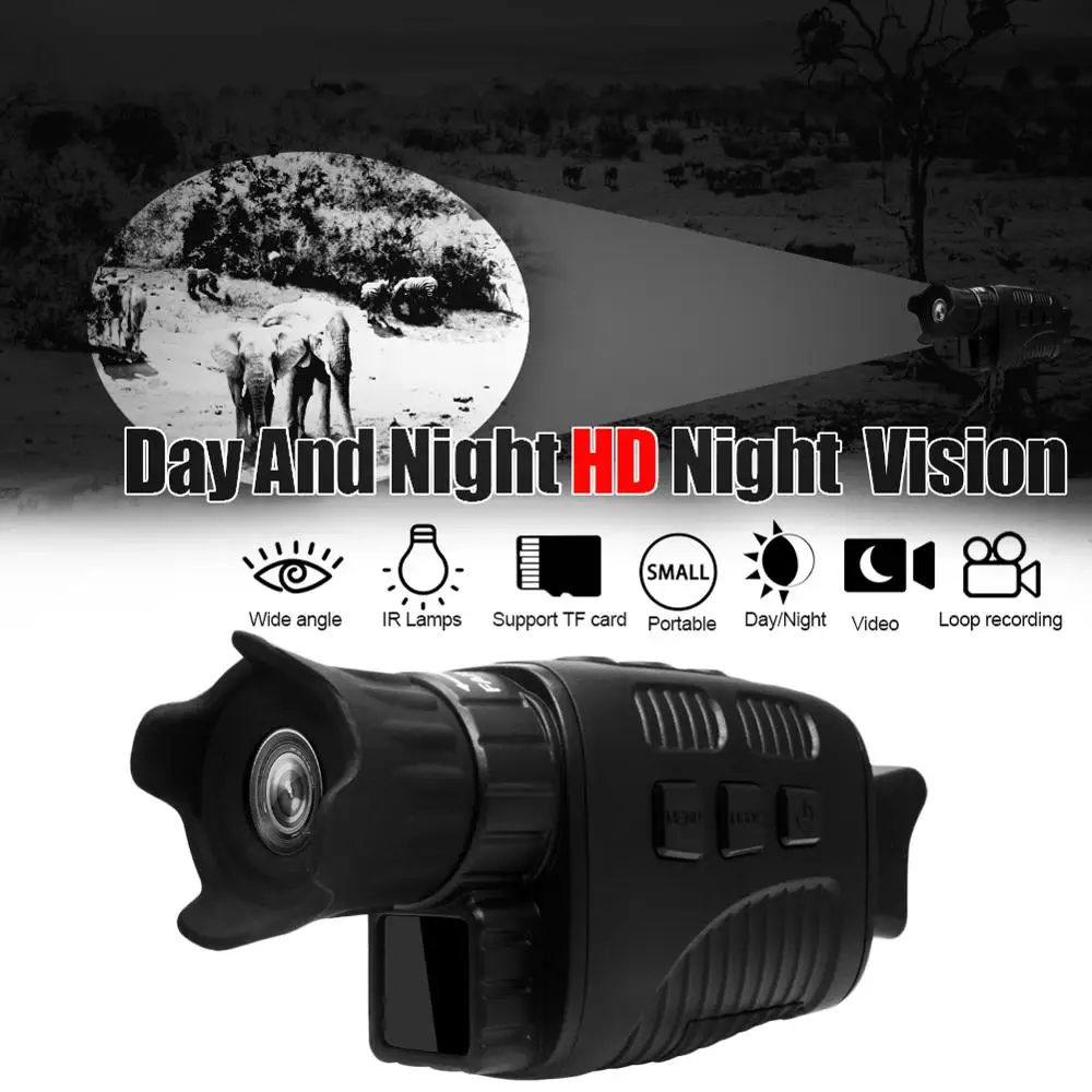 Night Vision Device 300m Black Night Visible Telescope Tube Portable Multi-Function HD Infrared Detection Night Vision Device
Night Vision Device 300m Black Night Visible Telescope Tube Portable Multi-Function HD Infrared Detection Night Vision Device
