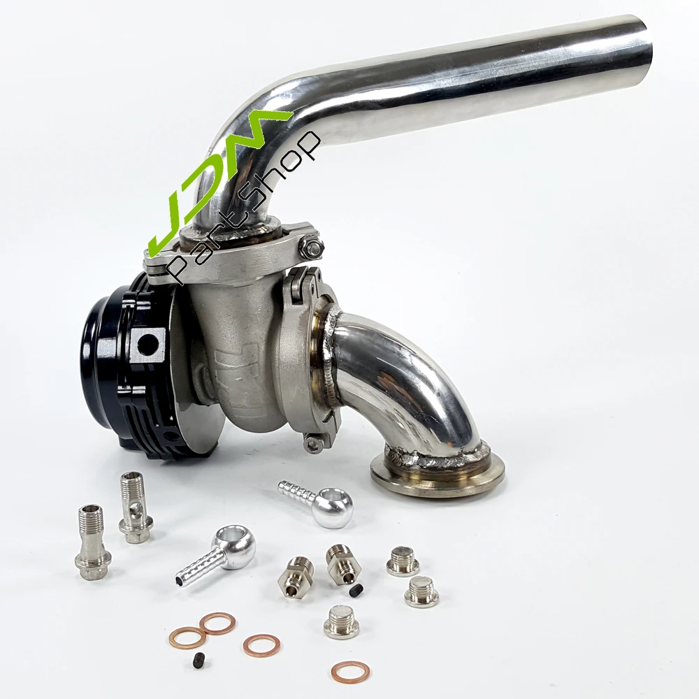 MVR44 44mm V-Band External Turbo Wastegate + Stainless Steeel Innet Elbow + Outlet Pipe Set
MVR44 44mm V-Band External Turbo Wastegate + Stainless Steeel Innet Elbow + Outlet Pipe Set