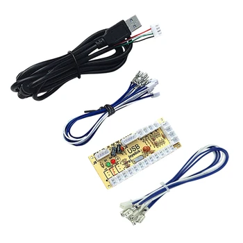 DIY Arcade Kit USB Encoder Arcade Joystick Chip Joystick Controller for MAME and Stick Control
DIY Arcade Kit USB Encoder Arcade Joystick Chip Joystick Controller for MAME and Stick Control