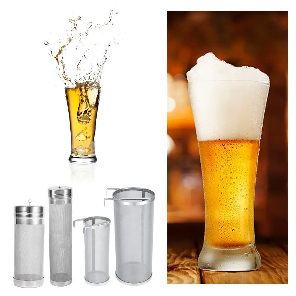 300 Micron Stainless Steel Hop Spider Mesh Beer Filter for Homemade Brew Home Coffee Dry Hopper for Beer Home Brew 4 Sizes
300 Micron Stainless Steel Hop Spider Mesh Beer Filter for Homemade Brew Home Coffee Dry Hopper for Beer Home Brew 4 Sizes