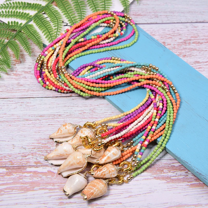 MOON GIRL Natural Conch Long Pendant Necklace Seashell Fashion Chic Vsco Girl Statement Boho Party Collier Femme Dropshipping
MOON GIRL Natural Conch Long Pendant Necklace Seashell Fashion Chic Vsco Girl Statement Boho Party Collier Femme Dropshipping