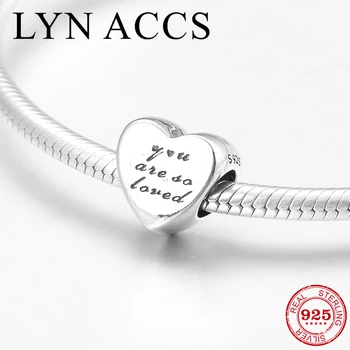 Fashion Letter Heart shape 925 Sterling Silver full of love DIY fine beads Fit Original European Charm Bracelet Jewelry making
Fashion Letter Heart shape 925 Sterling Silver full of love DIY fine beads Fit Original European Charm Bracelet Jewelry making