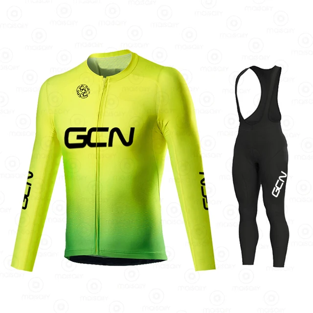 2021 г. GCN весенний длинный комплект из Джерси для велоспорта осенняя Новинка с