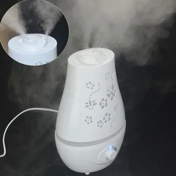 2.4L Dual Mist Ultrasonic Aroma Diffuser Butterfly Carved Essential Oil Diffuser Air Humdifier with LED Lights Home Air Purifier
2.4L Dual Mist Ultrasonic Aroma Diffuser Butterfly Carved Essential Oil Diffuser Air Humdifier with LED Lights Home Air Purifier