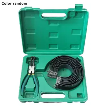 Professional Piston Ring Compressor Cylinder Installer with Plier &14 Band Tool Automobile piston ring assembly pliers
Professional Piston Ring Compressor Cylinder Installer with Plier &14 Band Tool Automobile piston ring assembly pliers