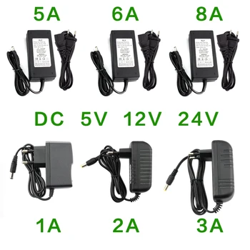 5V 12V 24V Power Adapter 1A 2A 3A 5A 6A 8A Power Adapter DC 5 12 24 V Volt Power Adapters Supply Lighting Led Strip Lamp Adaptor
5V 12V 24V Power Adapter 1A 2A 3A 5A 6A 8A Power Adapter DC 5 12 24 V Volt Power Adapters Supply Lighting Led Strip Lamp Adaptor