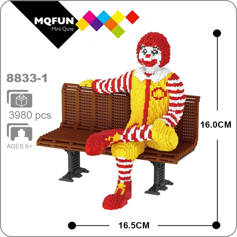 PZX Mini building block Cartoon fast food Action figures bricks Donalds Model Brinquedos for Children Birthday Gifts Kids Toys
PZX Mini building block Cartoon fast food Action figures bricks Donalds Model Brinquedos for Children Birthday Gifts Kids Toys
