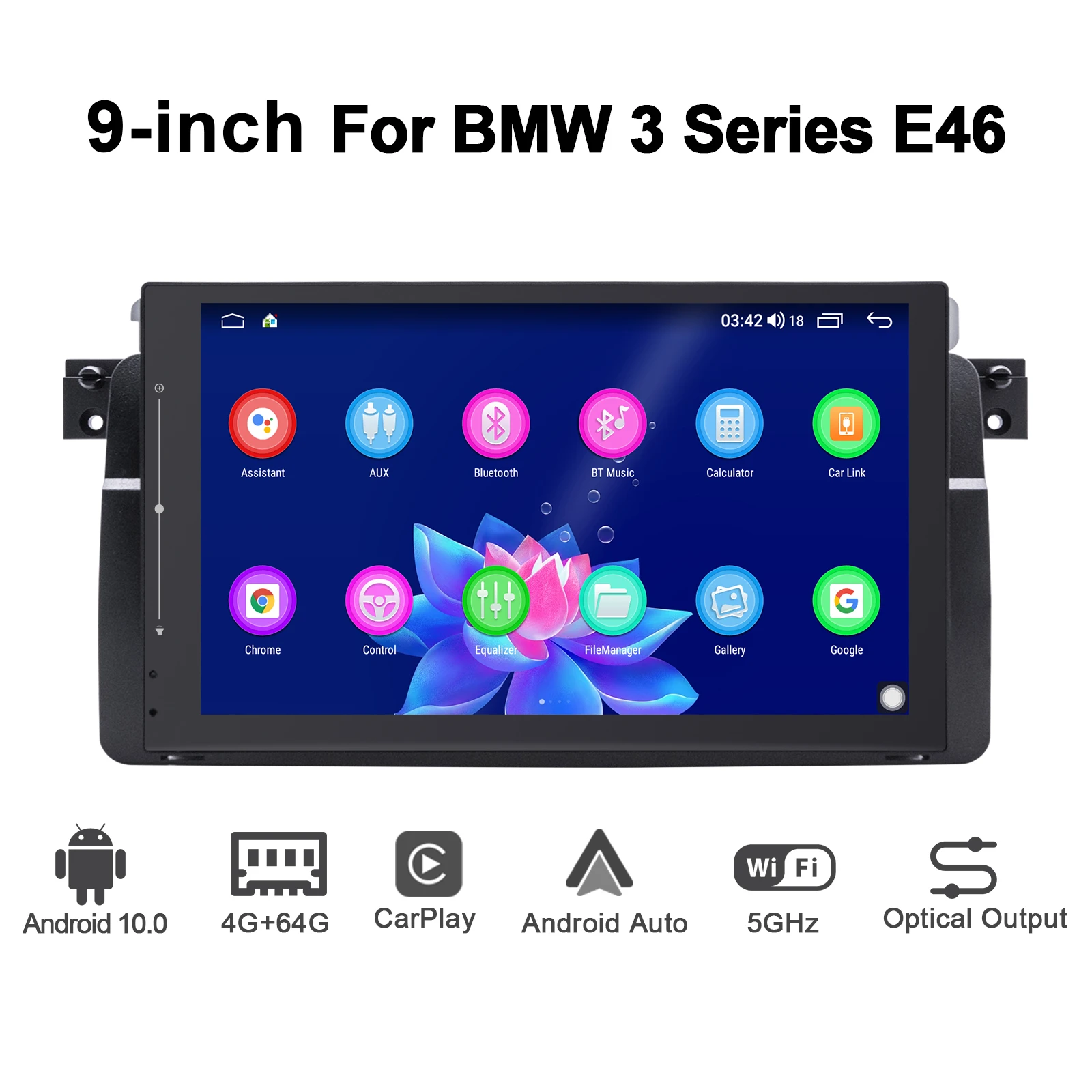JOYING 2 din car radio GPS Navigation head unit stereo tape recoder no DVD player slot for BMW 3 Series E46
JOYING 2 din car radio GPS Navigation head unit stereo tape recoder no DVD player slot for BMW 3 Series E46
