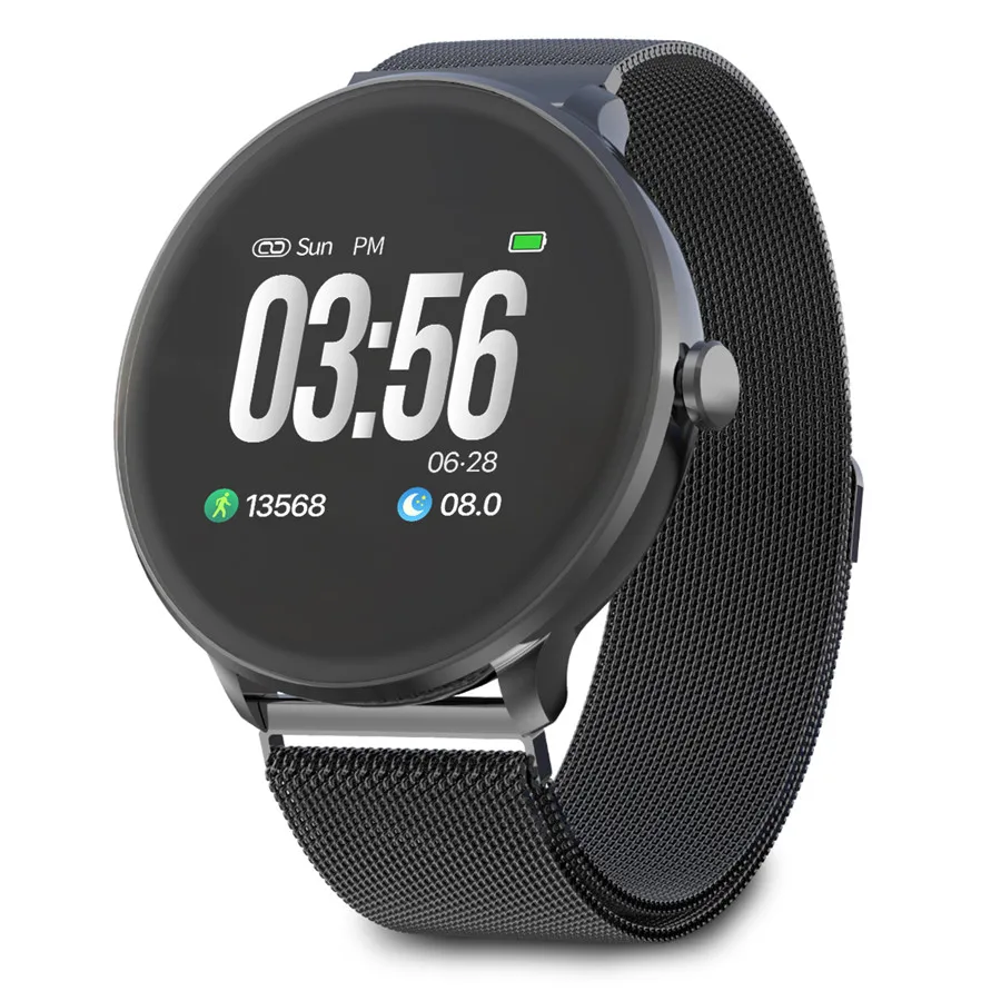 Smartwatch Intelligent Fitness Tracker Bluetooth Waterproof Smart Heart Rate Monitor with Camera Control 2020 for iOS Android
Smartwatch Intelligent Fitness Tracker Bluetooth Waterproof Smart Heart Rate Monitor with Camera Control 2020 for iOS Android