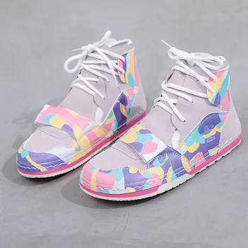 CINESSD Chaussure Femme PU Women Casual Sneakers Women 2020 Summer Women's Shoes Sewing High Top Platform Shoes Woman Camouflage
CINESSD Chaussure Femme PU Women Casual Sneakers Women 2020 Summer Women's Shoes Sewing High Top Platform Shoes Woman Camouflage