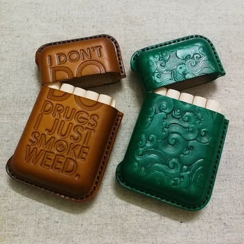 Handmade Cigarette box of smoking gift for Genuine Leather Cigarette Case Box of 10pcs leather carft cigartte box cover case
Handmade Cigarette box of smoking gift for Genuine Leather Cigarette Case Box of 10pcs leather carft cigartte box cover case