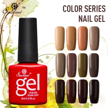 Saviland Brown Series Colors Nail Gel Polish Soak Off Long-Lasting UV Led Semi Permanent 12 Brilliant Colors Nail Gel Lak
Saviland Brown Series Colors Nail Gel Polish Soak Off Long-Lasting UV Led Semi Permanent 12 Brilliant Colors Nail Gel Lak