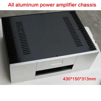 DIY All-aluminum Power Amplifier Chassis External Radiator Case Amplifier Shell Audio Enclosure with RCA Terminal 430*150*313mm
DIY All-aluminum Power Amplifier Chassis External Radiator Case Amplifier Shell Audio Enclosure with RCA Terminal 430*150*313mm
