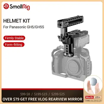 SmallRig Cage Top Handle for Panasonic Lumix GH5 DMW-XLR1 With Arri Locating Holes Cold Shoe Mount Helmet Handle Kit - 2017
SmallRig Cage Top Handle for Panasonic Lumix GH5 DMW-XLR1 With Arri Locating Holes Cold Shoe Mount Helmet Handle Kit - 2017