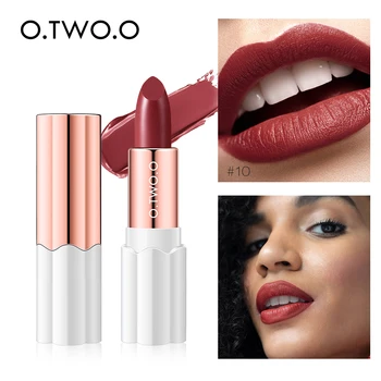 O.TWO.O Semi Velvet Lipstick Nude Rich Color Waterproof Moisturizing Long Lasting Lightweight Lips Makuep 12 Colors
O.TWO.O Semi Velvet Lipstick Nude Rich Color Waterproof Moisturizing Long Lasting Lightweight Lips Makuep 12 Colors