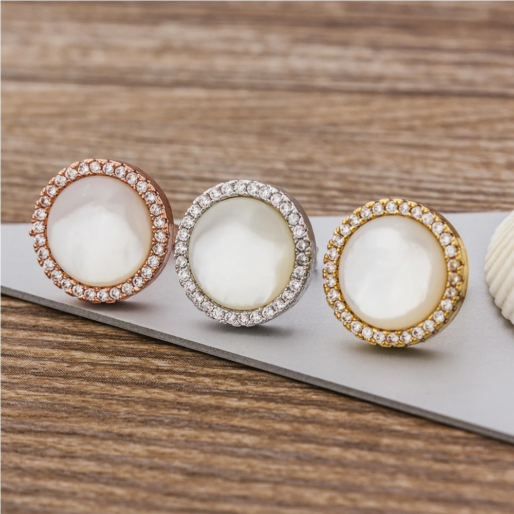 Fashion Shell Element New Luxury Gold/Rose Gold/Silver Color CZ Crystal Stone Drop Dangle Earrings For Women Girls Jewelry Gift
Fashion Shell Element New Luxury Gold/Rose Gold/Silver Color CZ Crystal Stone Drop Dangle Earrings For Women Girls Jewelry Gift