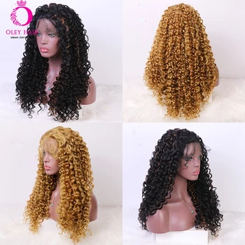 OLEY Kinky Curly Brown Wig Glueless Synthetic Lace Front Wig With Baby Hair Heat Resistant Highlight Black Wigs For Black Women
OLEY Kinky Curly Brown Wig Glueless Synthetic Lace Front Wig With Baby Hair Heat Resistant Highlight Black Wigs For Black Women
