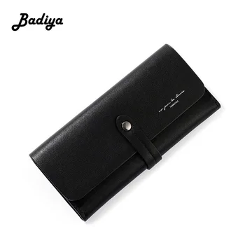 Brief Women Wallet Solid Color Multifunction Long Clutch Bag Multi Slots Credit Card Holder Fashion Hasp Trifold Coin Purse
Brief Women Wallet Solid Color Multifunction Long Clutch Bag Multi Slots Credit Card Holder Fashion Hasp Trifold Coin Purse