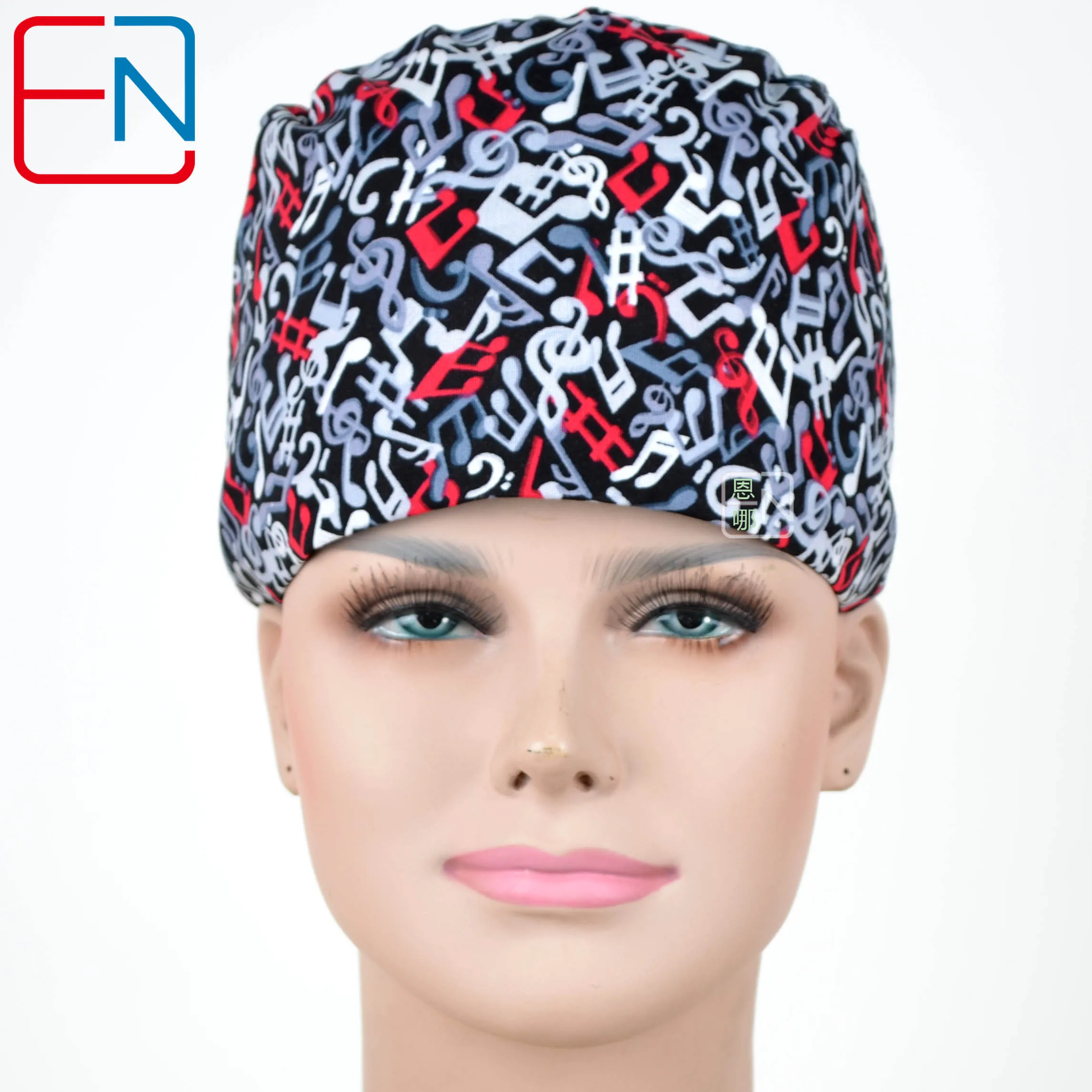 Scrub Caps In 100% Cotton with Sweatband 2 Sizes for Choice Colorful Notes Design
Scrub Caps In 100% Cotton with Sweatband 2 Sizes for Choice Colorful Notes Design