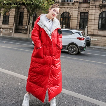 ZURICHOUSE 2020 Winter Coat Woman Long Hooded Puffer Bubble Jacket Fashion Large Size Loose Warm Down Padded Parka
ZURICHOUSE 2020 Winter Coat Woman Long Hooded Puffer Bubble Jacket Fashion Large Size Loose Warm Down Padded Parka