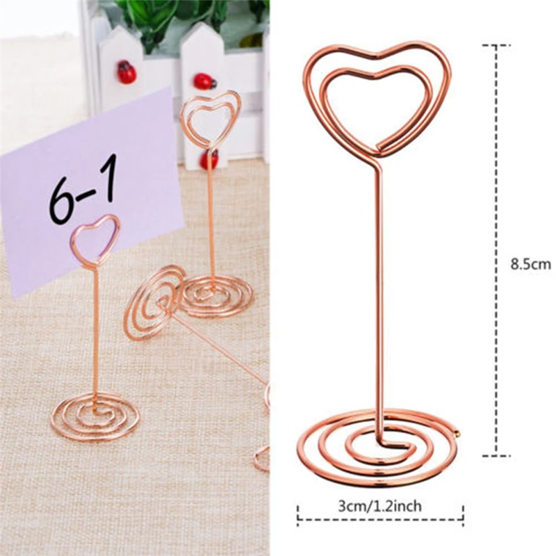 10 Pcs Desk Notes Folder Heart Shape Clips Wedding Favors Place Card Holder Table Photo Memo Number Name Clips Party Decorat
10 Pcs Desk Notes Folder Heart Shape Clips Wedding Favors Place Card Holder Table Photo Memo Number Name Clips Party Decorat