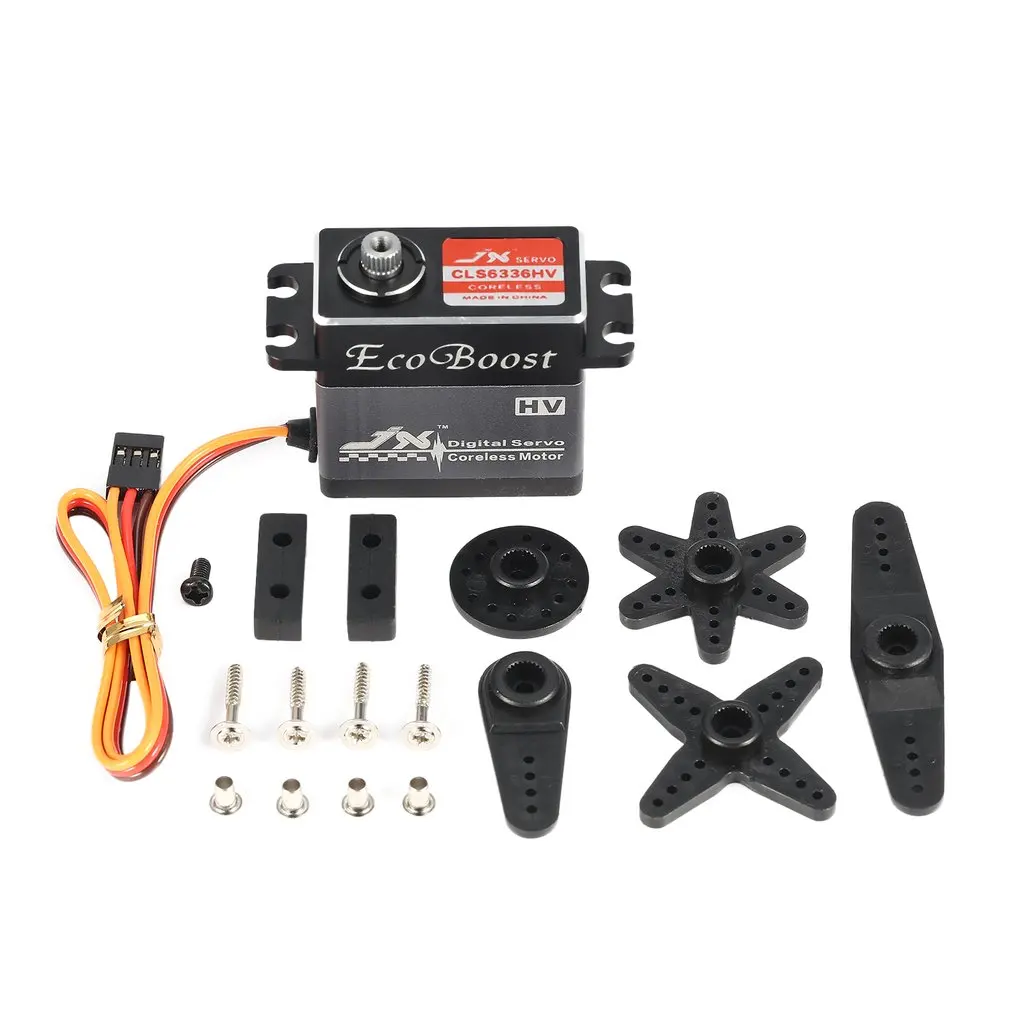 JX Ecoboost CLS6336HV 36KG Large Torque 180Degree CNC DigitalCoreless Servo for RC Models Helicopter Accs
JX Ecoboost CLS6336HV 36KG Large Torque 180Degree CNC DigitalCoreless Servo for RC Models Helicopter Accs