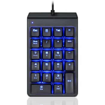 Mechanical Keyboard Numeric Keypad Wired 22 Keys Mini Numpad Backlight Keyboard Extended Layout USB Interface With Backlight
Mechanical Keyboard Numeric Keypad Wired 22 Keys Mini Numpad Backlight Keyboard Extended Layout USB Interface With Backlight
