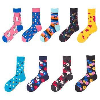 Creative Men's Sock Art Crew Man's Socks Cartoon Patchwork Colorful Unisex Crew Casual Cotton Sox Adult Winter Classic Skarpetki
Creative Men's Sock Art Crew Man's Socks Cartoon Patchwork Colorful Unisex Crew Casual Cotton Sox Adult Winter Classic Skarpetki