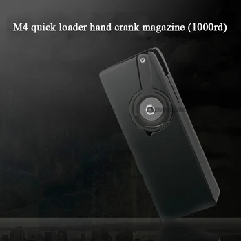 Airsoft Paintball 1000rd Rounds Plastic BB Speed Loader M4 Hand Crank Military Quick Loader Hunting Magazine Pouch
Airsoft Paintball 1000rd Rounds Plastic BB Speed Loader M4 Hand Crank Military Quick Loader Hunting Magazine Pouch