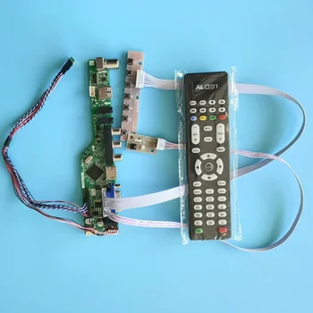 kit for LP156WH3(TL)(T1) Controller board driver 1366X768 TV AV 40pin LVDS remote VGA LCD LED HDMI USB Screen panel 15.6"
kit for LP156WH3(TL)(T1) Controller board driver 1366X768 TV AV 40pin LVDS remote VGA LCD LED HDMI USB Screen panel 15.6"