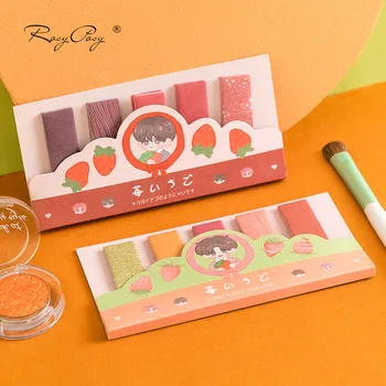 100 Pcs/set Kawaii Sticky Notes Eye Shadow Plate Shape Memo Pad Post It Sticky Notes Diary Decoration Office School Supplies
100 Pcs/set Kawaii Sticky Notes Eye Shadow Plate Shape Memo Pad Post It Sticky Notes Diary Decoration Office School Supplies