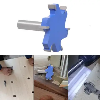 Woodworking Drill Bit Lengthening Tenon Cutter Durable T Slot Straight Trimming Machine 1/2 or 12mm Handle 6 Edge Repair Tool 
Woodworking Drill Bit Lengthening Tenon Cutter Durable T Slot Straight Trimming Machine 1/2 or 12mm Handle 6 Edge Repair Tool