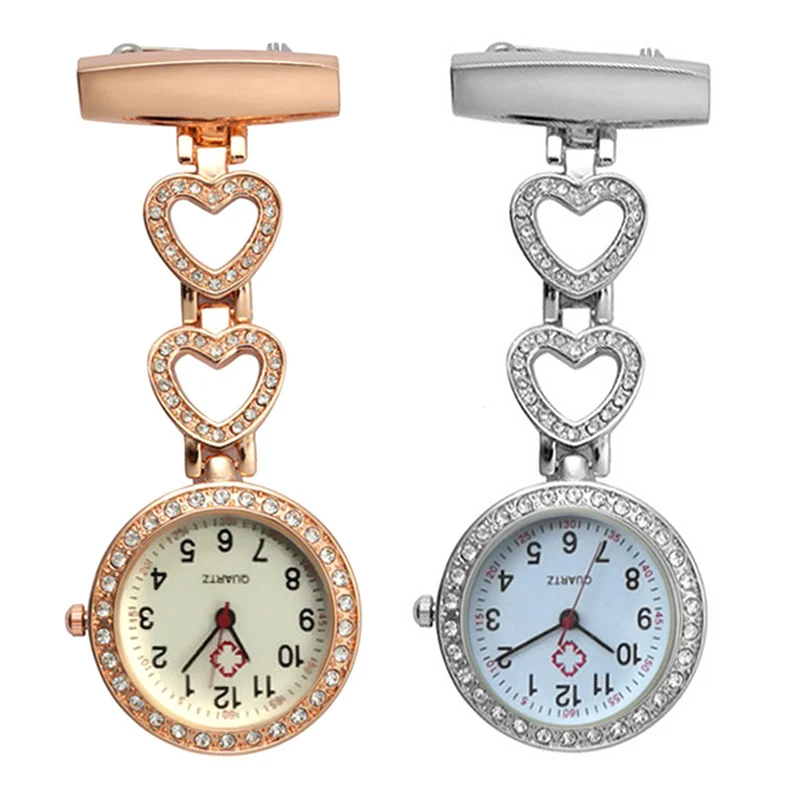 Fashion Women Pocket Watch Clip-on Heart/Five-pointed Star Pendant Hang Quartz Clock For Medical Doctor Nurse Watches FO Sale
Fashion Women Pocket Watch Clip-on Heart/Five-pointed Star Pendant Hang Quartz Clock For Medical Doctor Nurse Watches FO Sale