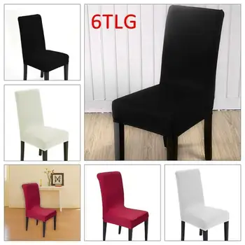 6PCS Universal Size Spandex Chair Covers Dining Desk Seat Protector for Hotel Banquet Wedding Stretch Elastic Slipcovers Kitchen
6PCS Universal Size Spandex Chair Covers Dining Desk Seat Protector for Hotel Banquet Wedding Stretch Elastic Slipcovers Kitchen