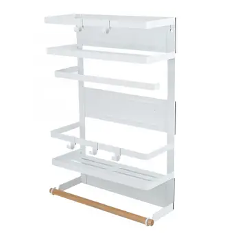 Kitchen Refrigerator Storage Rack Stainless Steel Magnetic Holder Refrigerator Organizer Rack Refrigerator Shelf Storage Hanger
Kitchen Refrigerator Storage Rack Stainless Steel Magnetic Holder Refrigerator Organizer Rack Refrigerator Shelf Storage Hanger