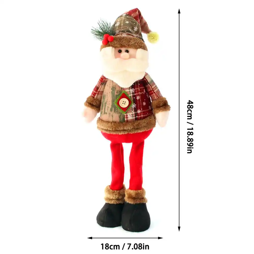 dolls christmas tree decorations innovative elk santa snowman