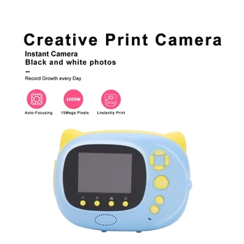 Fun Instant Print Camera for Kids Camera with Print Paper Portable Creative Print Camera for Boys Girls Gift
Fun Instant Print Camera for Kids Camera with Print Paper Portable Creative Print Camera for Boys Girls Gift