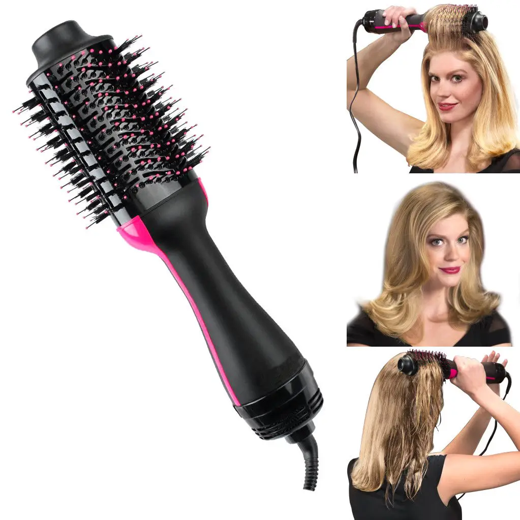 2 in 1 Multifunctional Hair Dryer Volumizer Rotating Hot Hair Brush Curler Roller Rotate Styler Comb Styling Curling Iron
2 in 1 Multifunctional Hair Dryer Volumizer Rotating Hot Hair Brush Curler Roller Rotate Styler Comb Styling Curling Iron