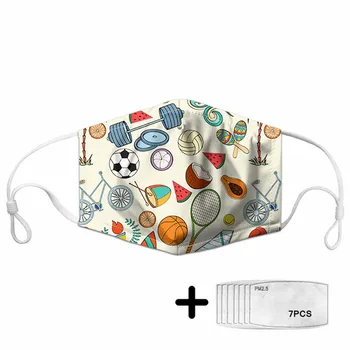 Cool Basketball Football Volleyball Pattern Boys Girls Mouth Mask for Kids Children Face Masks Reusable Protective Mascaras
Cool Basketball Football Volleyball Pattern Boys Girls Mouth Mask for Kids Children Face Masks Reusable Protective Mascaras