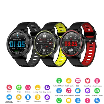 Fashion Smart Watch IP68 Waterproof Smartwatch Muliti-Sports Men Women Smart Watches ECG PPG Health Sport Heart Rate Bracelet
Fashion Smart Watch IP68 Waterproof Smartwatch Muliti-Sports Men Women Smart Watches ECG PPG Health Sport Heart Rate Bracelet