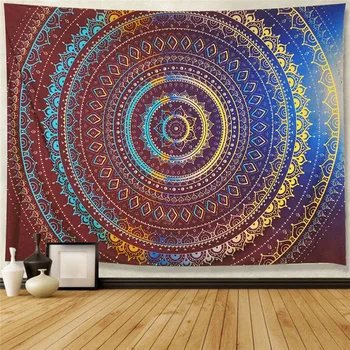 Large 200x150cm Mandala Indian Tapestry Wall Hanging Bohemian Beach Mat Polyester Blanket Yoga Mat Home Bedroom Art Carpet
Large 200x150cm Mandala Indian Tapestry Wall Hanging Bohemian Beach Mat Polyester Blanket Yoga Mat Home Bedroom Art Carpet