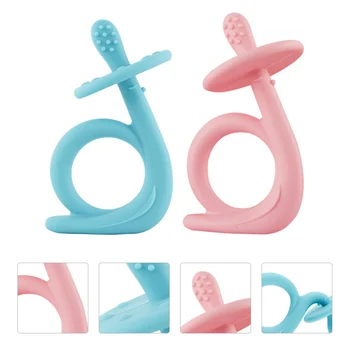 2pcs Baby Toy Creative Cute Durable Silicone Molar Toy Teether Toy Chewing Toy Molar Playing
2pcs Baby Toy Creative Cute Durable Silicone Molar Toy Teether Toy Chewing Toy Molar Playing