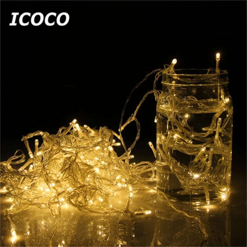 ICOCO LED String Light Christmas Tree Light 100/200/300/500 LED String Fairy Lights Christmas Xmas Party Indoor/Outdoor
ICOCO LED String Light Christmas Tree Light 100/200/300/500 LED String Fairy Lights Christmas Xmas Party Indoor/Outdoor