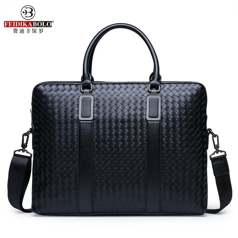 2018 New Style Business Men Hand File Bag Briefcase Handmade Weave Handbag Casual chu cha bao
2018 New Style Business Men Hand File Bag Briefcase Handmade Weave Handbag Casual chu cha bao