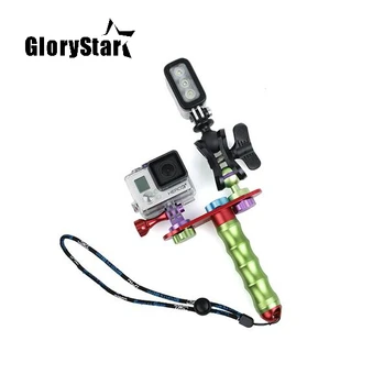 Portable CNC Handheld Self Shot Tripod Mount Ball Clamp for Gopro 7 6 5 4 3 xiaomi Sjcam EKEN Camera Lighting Diving Outdoor
Portable CNC Handheld Self Shot Tripod Mount Ball Clamp for Gopro 7 6 5 4 3 xiaomi Sjcam EKEN Camera Lighting Diving Outdoor