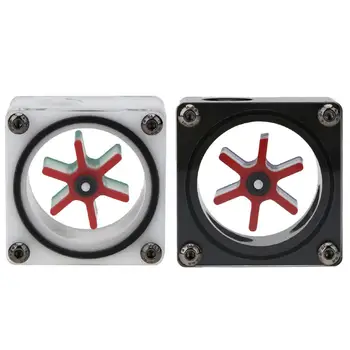 G1/4 Port 3 Impeller Water Flow Meter Indicator for PC Water Cooling System Computer Accessories with silicone water cooling
G1/4 Port 3 Impeller Water Flow Meter Indicator for PC Water Cooling System Computer Accessories with silicone water cooling